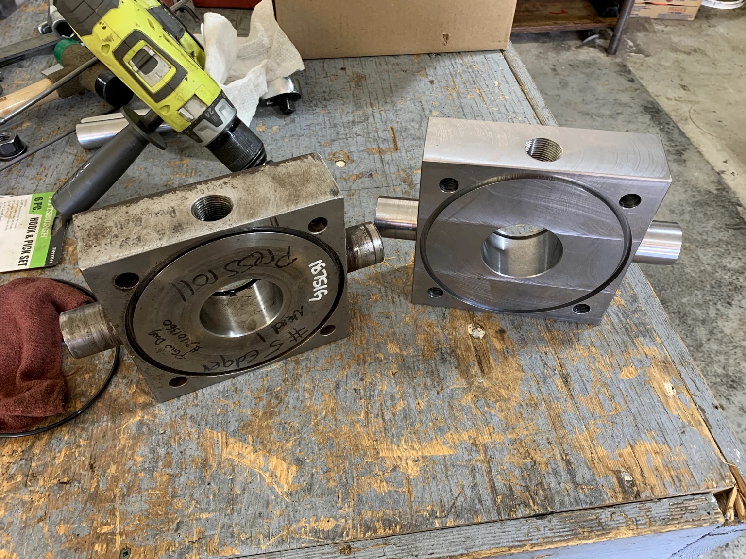 Photograph of machining work by J&S Machine