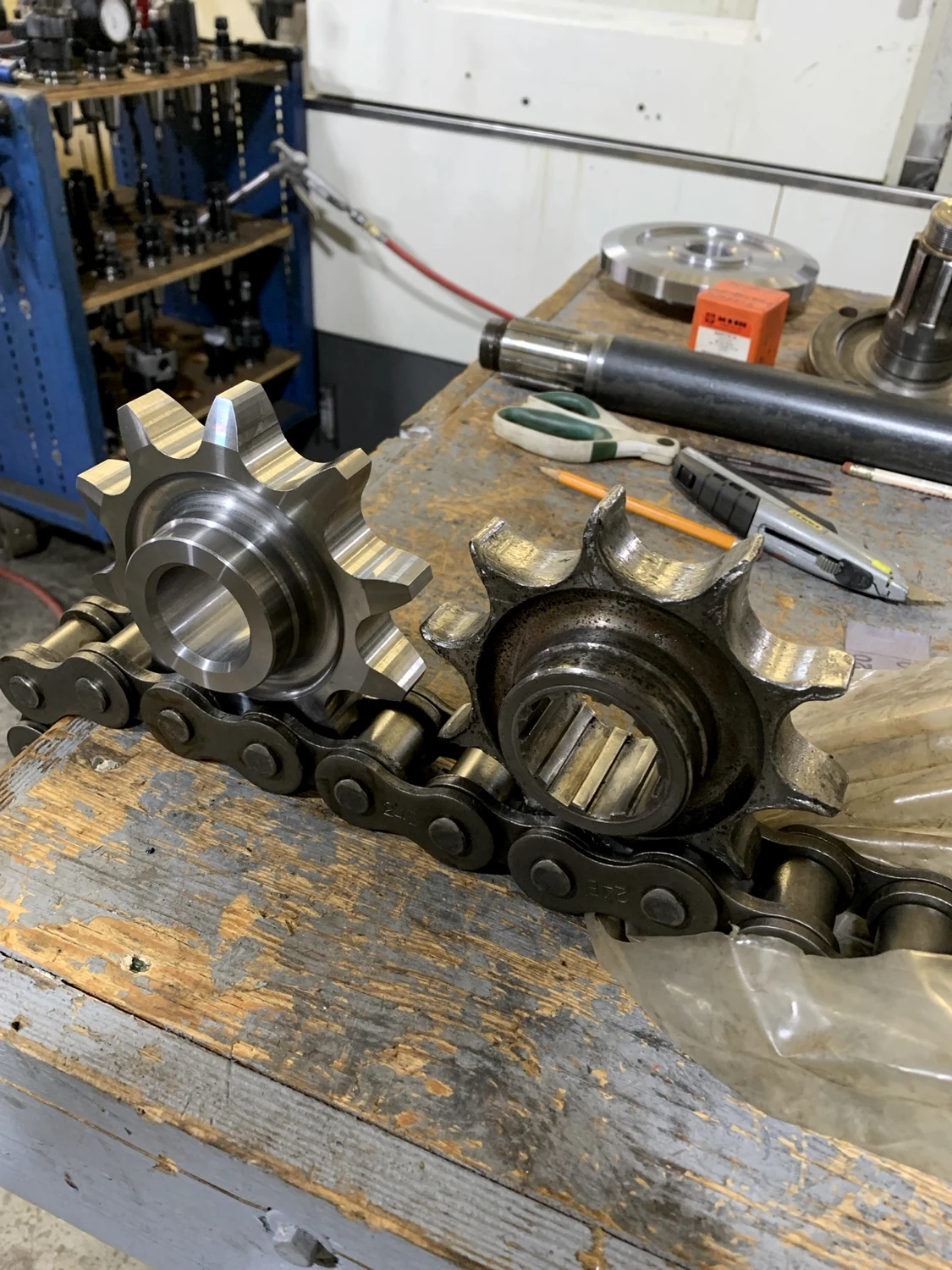 Photograph of machining work by J&S Machine