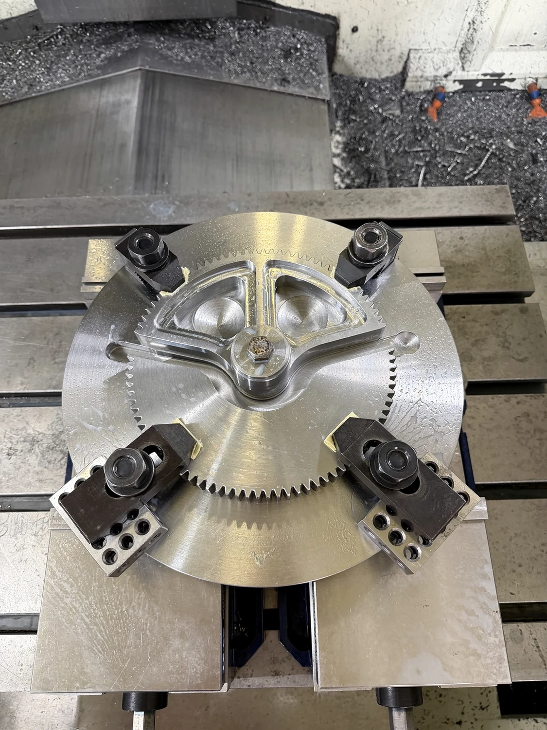Photograph of machining work by J&S Machine